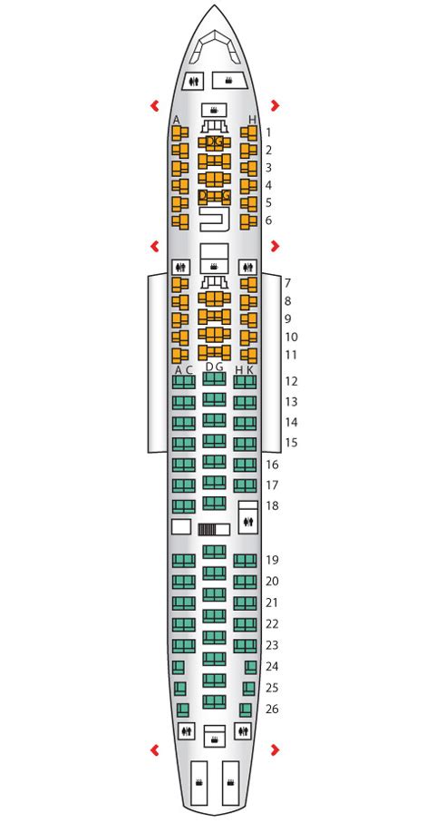 SeatGuru Seat Map HK Express.